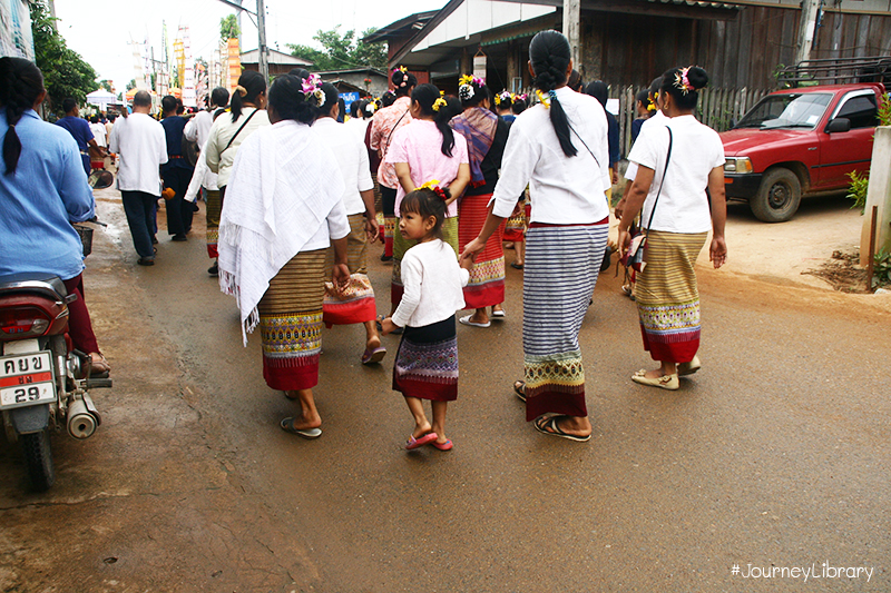 เที่ยวเชียงใหม่ อำเภอแม่แจ่ม บ้านป่าบงเปียง ร่วมงานบุญจุลกฐิน Mea Jam, Chiang Mai, Thailand