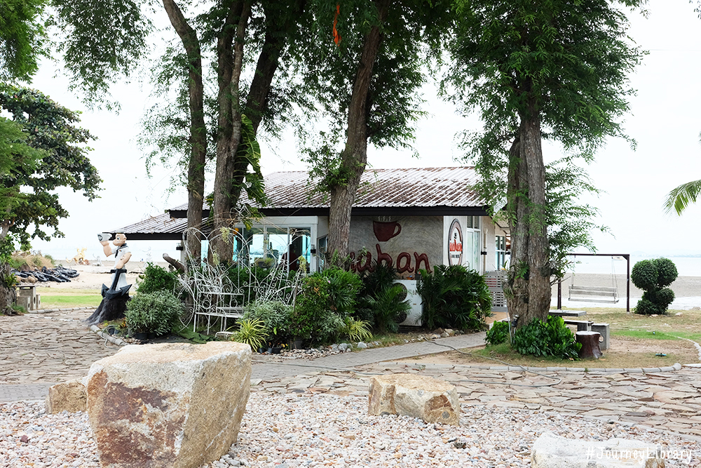 เที่ยวบางเสร่ สัตหีบ ชลบุรี คาเฟ่ริมทะเลวิวสวย Mahan Coffee & Drink 